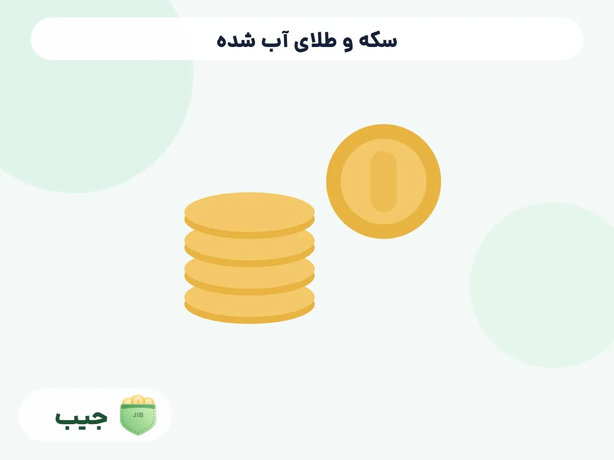 تفاوت ظاهری سکه امامی و طلای آب شده