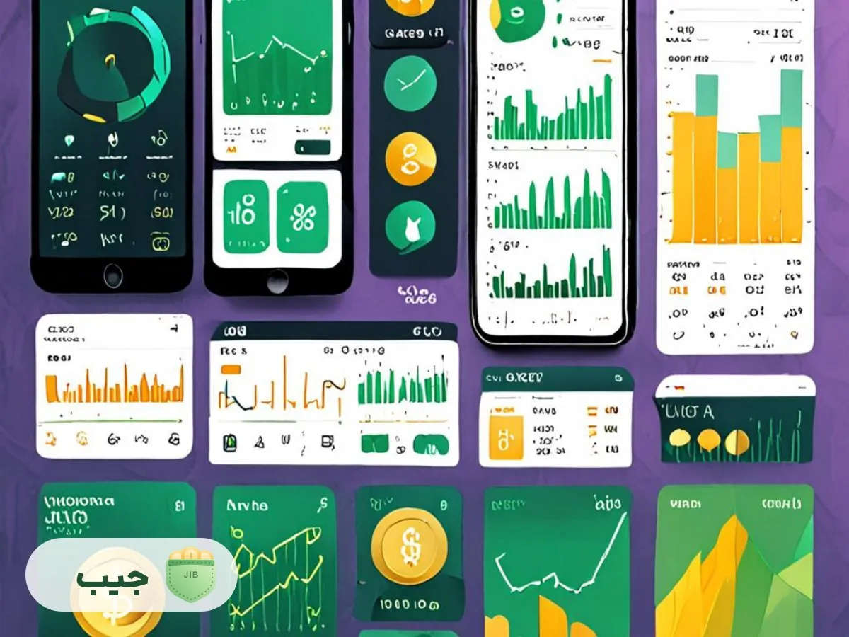 محیط اپلیکیشن جیب روی گوشی و ثبت تراکنش ها